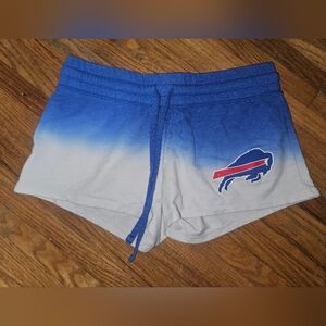 Buffalo Bills NFL Blue and White Women's Athletic Shorts Size Small Sleepwear